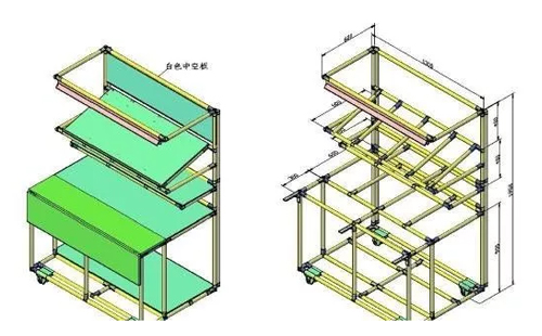 精益管工作台